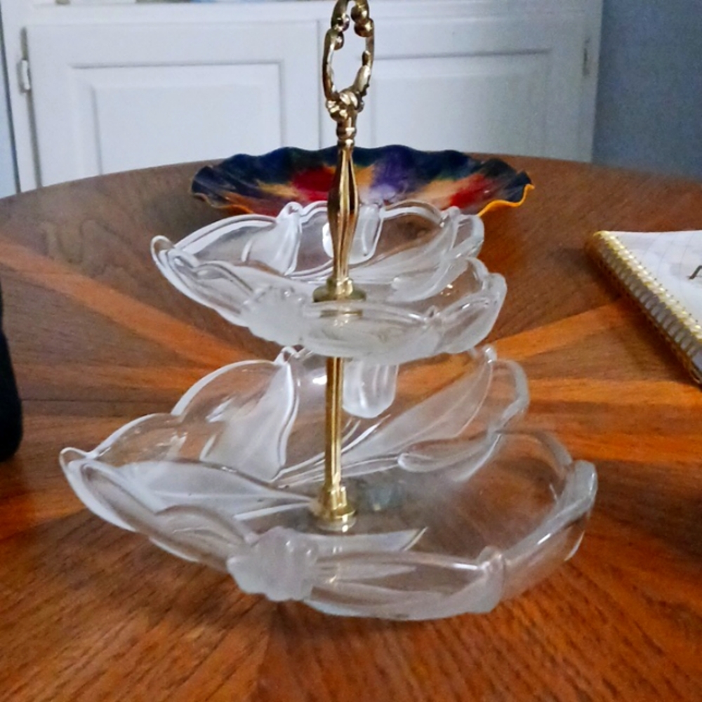 Vintage Mikasa Jewelry organizer tray